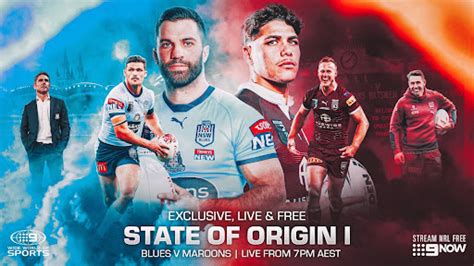 chanel 9 state of origin|state of origin 9now.